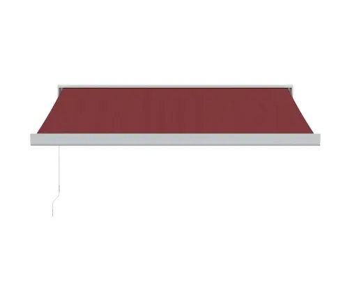 Rankiniu Būdu Ištraukiama Markizė, Bordo Spalvos, 350X250Cm
