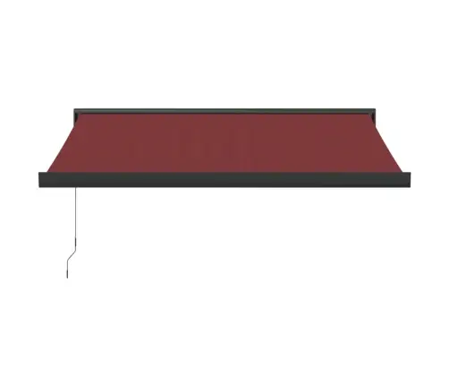 Manuāli Izvelkama Nojume, Vīnsarkana, 350X250 Cm Vidaxl