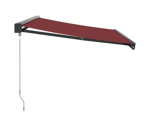 Manuāli Izvelkama Nojume, Vīnsarkana, 350X250 Cm Vidaxl