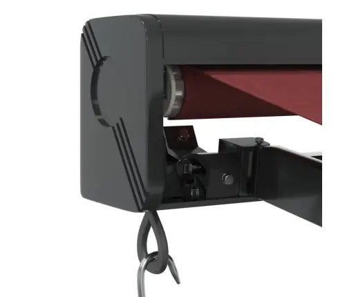 Manuāli Izvelkama Nojume, Vīnsarkana, 350X250 Cm Vidaxl