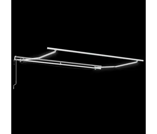 Izvelkama Markīze Ar Led, Automātiska, 300X250 Cm, Brūns Vidaxl