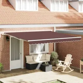 Izvelkama MarkÄ«ze, 400X300 Cm, AutomÄtiska, BrÅ«ns Vidaxl Izvelkama MarkÄ«ze, 400X300 Cm, AutomÄtiska, BrÅ«ns Vidaxl