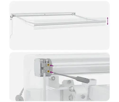 Izvelkama Markīze, Automātiska, 300X250 Cm, Brūns Vidaxl