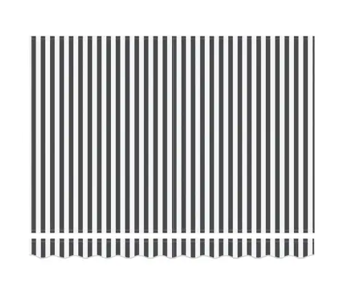 Automatinė Ištraukiama Markizė, Antracito Ir Balta, 300X250Cm