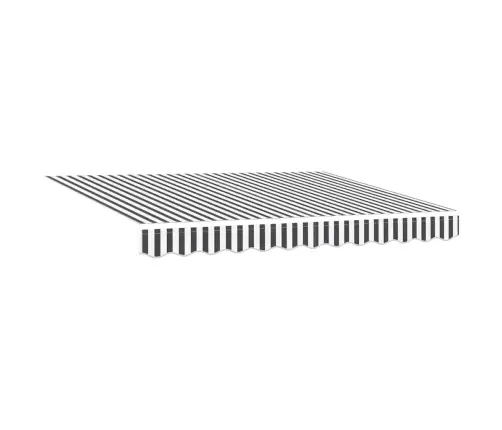 Automātiski Izvelkama Markīze, Led, Pelēka Un Balta, 300X250 Cm Vidaxl