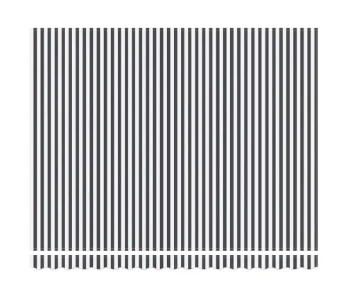 Automātiski Izvelkama Markīze, Led, Pelēka Un Balta, 400X300 Cm Vidaxl