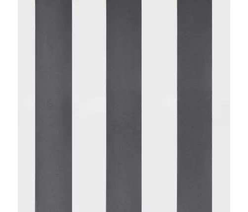 Manuāli Izvelkama Nojume, Led, Pelēka Un Balta, 400X350 Cm Vidaxl