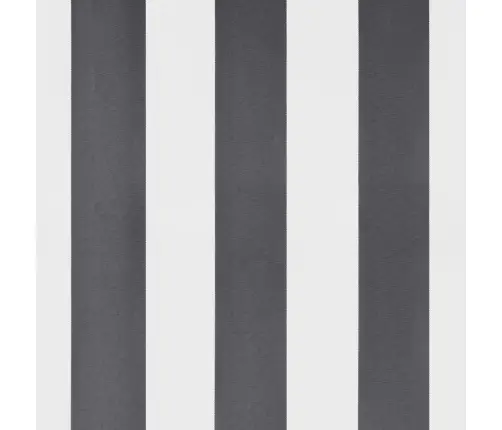 Automātiski Izvelkama Markīze, Pelēka Un Balta, 450X350 Cm Vidaxl