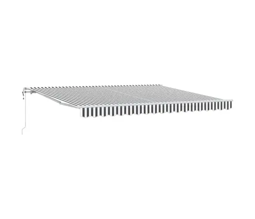 Automaatselt Sissetõmmatav Varikatus, Antratsiithall Ja Valge