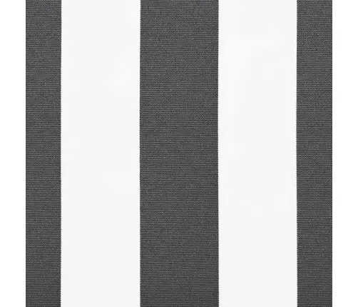 Ištraukiama Markizė, Antracito/Balta, 4X3M, Audinys/Aliuminis