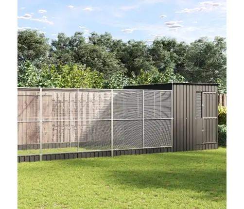 Paukštidė Su Prailginimu, Sidabrinė, 1118X303X216cm Plienas