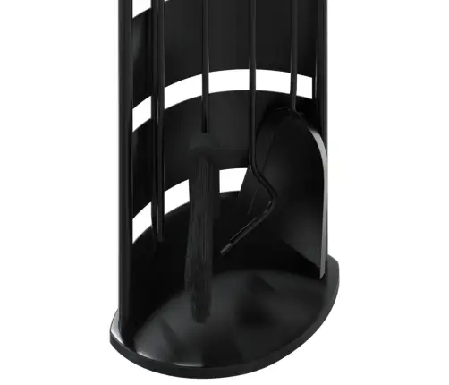 5 Dalių Židinio Įrankių Rinkinys, 23X15X66 cm Plienas