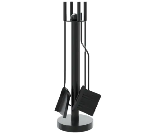 5 Dalių Židinio Įrankių Rinkinys, 18 X 56 cm Plienas