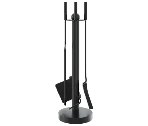 5 Dalių Židinio Įrankių Rinkinys, 18 X 56 cm Plienas