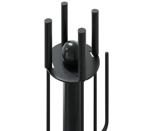 5 Dalių Židinio Įrankių Rinkinys, 18 X 56 cm Plienas