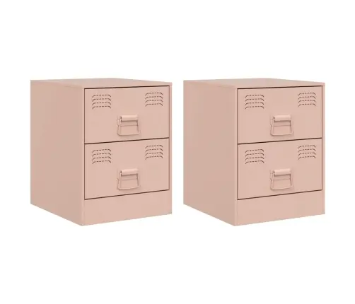 Öökapid 2 Tk, Roosa, 34,5 X 39 X 44 cm Teras