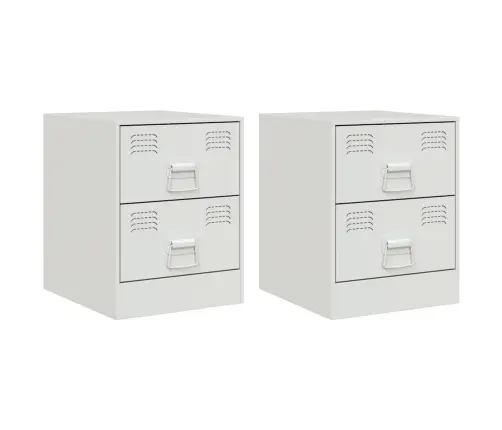 Öökapid 2 Tk, Valge, 34,5 X 39 X 44 cm Teras