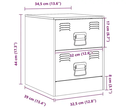 Öökapid 2 Tk, Valge, 34,5 X 39 X 44 cm Teras