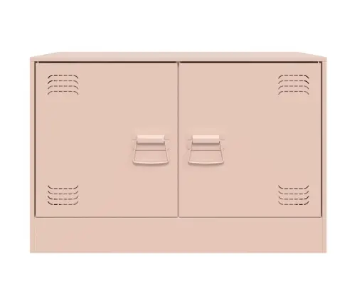 Tv Skapītis, 67X39X44 Cm, Tērauds, Rozā Vidaxl Tv Skapītis, 67X39X44 Cm, Tērauds, Rozā Vidaxl