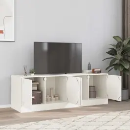 Televizoriaus Spintelės, 2Vnt., Baltos, 67X39X44cm Plienas