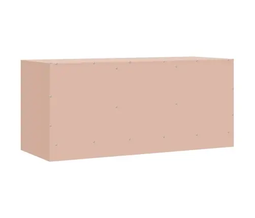 Tv Skapītis, 99X39X44 Cm, Tērauds, Rozā Vidaxl