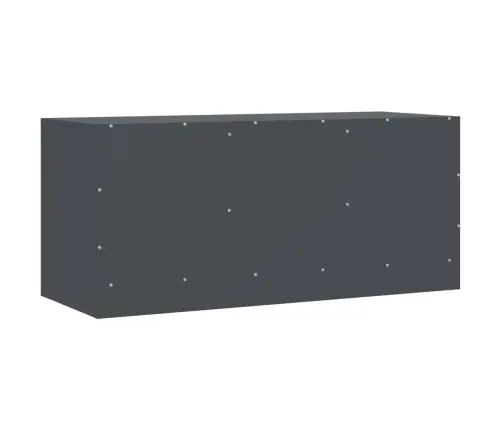 Tv Skapītis, 99X39X44 Cm, Tērauds, Antracītpelēks Vidaxl