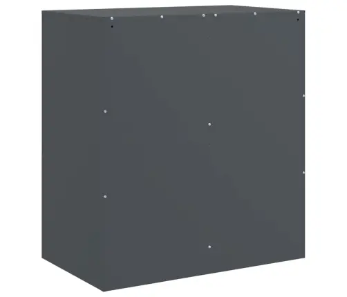Kumode, Antracītpelēka, 67X39X73 Cm, Tērauds Vidaxl