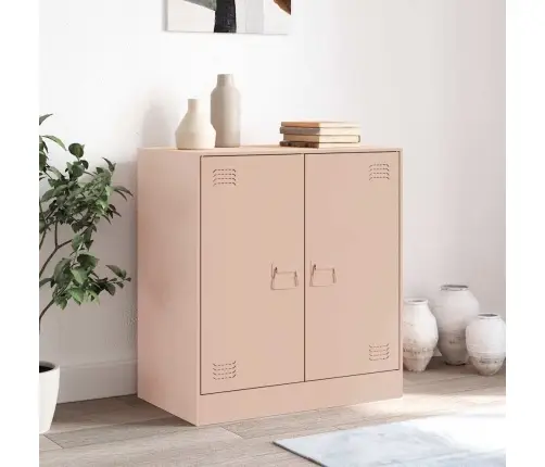 Kumode, Rozā, 67X39X73 Cm, Tērauds Vidaxl Kumode, Rozā, 67X39X73 Cm, Tērauds Vidaxl