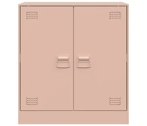 Kumode, Rozā, 67X39X73 Cm, Tērauds Vidaxl Kumode, Rozā, 67X39X73 Cm, Tērauds Vidaxl