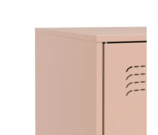 Kumode, Rozā, 67X39X73 Cm, Tērauds Vidaxl Kumode, Rozā, 67X39X73 Cm, Tērauds Vidaxl