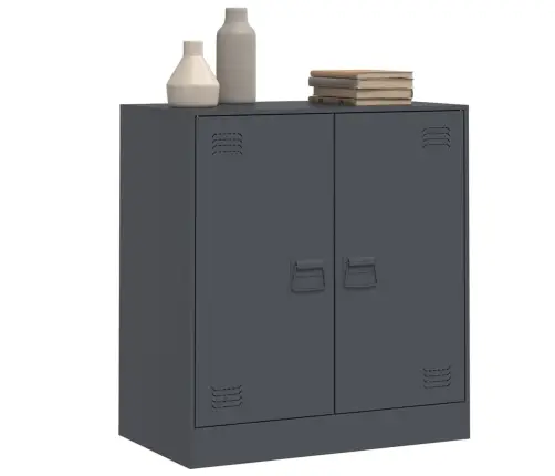 Šoninė Spintelė, Antracito Spalvos, 67X39X73cm Plienas