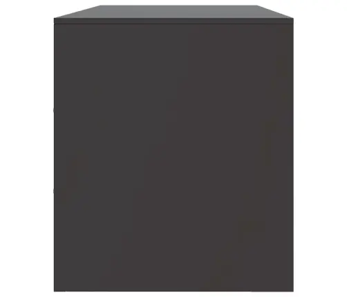 Tv Skapītis, 99X39X44 Cm, Tērauds, Melns Vidaxl