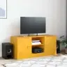Tv Skapītis, 99X39X44 Cm, Tērauds, Sinepju Dzeltens Vidaxl Tv Skapītis, 99X39X44 Cm, Tērauds, Sinepju Dzeltens Vidaxl