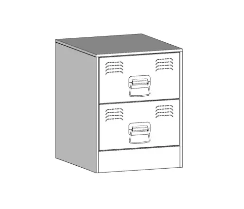 Tv Skapītis, 67X39X44 Cm, Tērauds, Melns Vidaxl