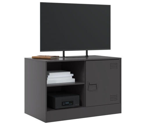 Tv Skapīši, 2 Gab., Melni, 67X39X44 Cm, Tērauds Vidaxl