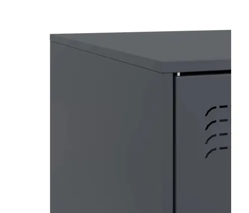 Tv Skapīši, 2 Gab., Antracītpelēki, 67X39X44 Cm, Tērauds Vidaxl