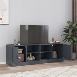 Tv Skapīši, 2 Gab., Antracītpelēki, 67X39X44 Cm, Tērauds Vidaxl
