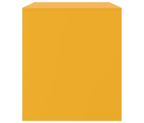 Televizoriaus Spintelė, Garstyčių Geltona, 67X39X44cm Plienas