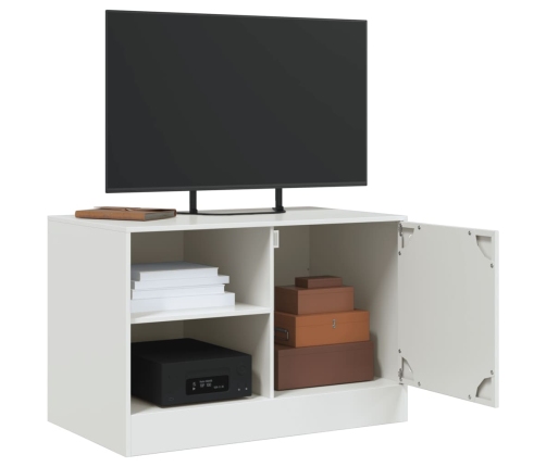 Tv Skapītis, 67X39X44 Cm, Tērauds, Balts Vidaxl