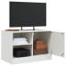 Tv Skapītis, 67X39X44 Cm, Tērauds, Balts Vidaxl