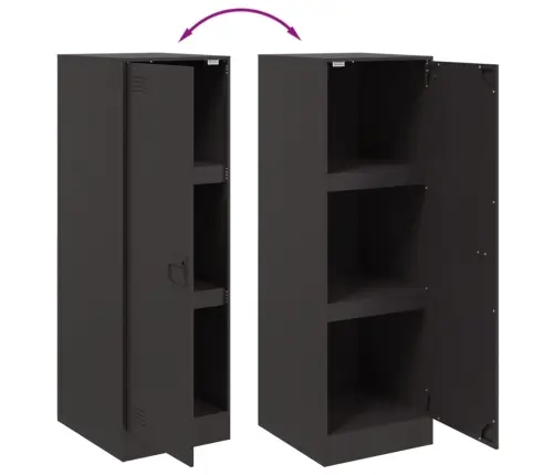 Puhvetkapp, Must, 34,5X39X107 cm Teras