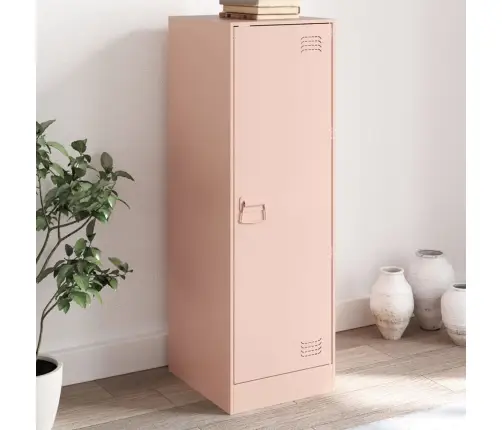 Šoninė Spintelė, Rožinės Spalvos, 34,5X39X107cm Plienas