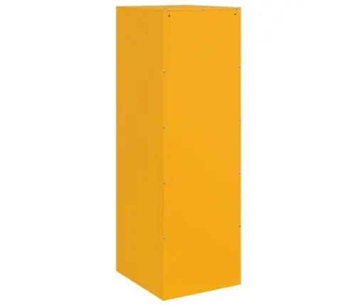 Kumode, Sinepju Dzeltena, 34,5X39X107 Cm, Tērauds Vidaxl