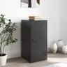 Kumode, Melna, 34,5X39X73 Cm, Tērauds Vidaxl