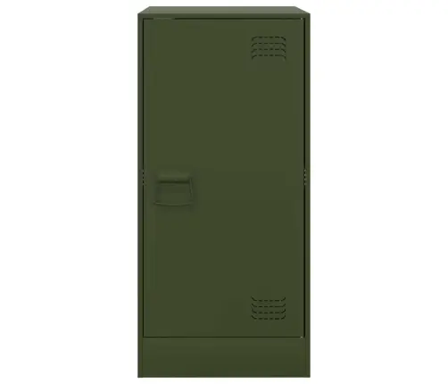 Šoninė Spintelė, Alyvuogių Žalia, 34,5X39X73cm Plienas