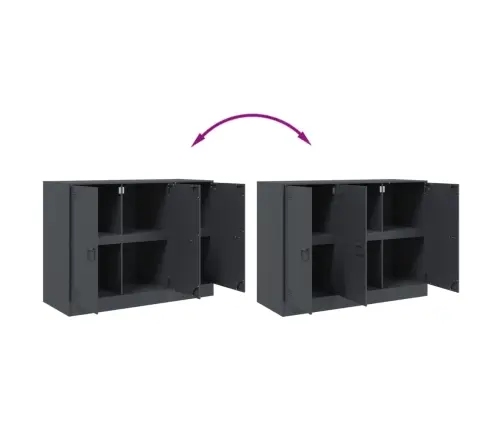 Puhvetkapp, Antratsiit, 99X39X73 cm Teras Puhvetkapp, Antratsiit, 99X39X73 cm Teras