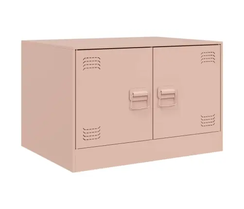 Kafijas Galdiņš, Rozā, 67X50X44 Cm, Tērauds Vidaxl