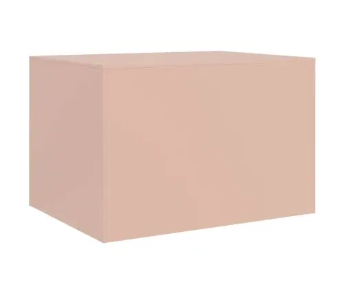 Kafijas Galdiņš, Rozā, 67X50X44 Cm, Tērauds Vidaxl