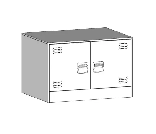 Kohvilaud, Oliiviroheline, 67 X 50 X 44 cm Teras