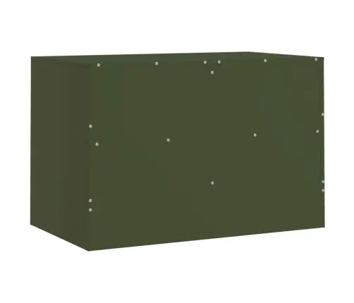 Telerikapid 2 Tk Oliiviroheline, 67X39X44 cm Teras